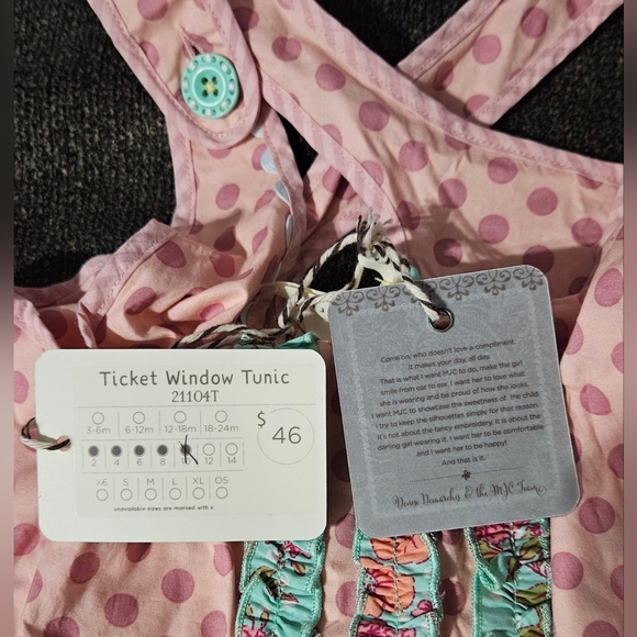 Matilda Jane Ticket Window Tunic - (November 2015, Vintage, Limited Edition) NWT - Picture 5 of 7